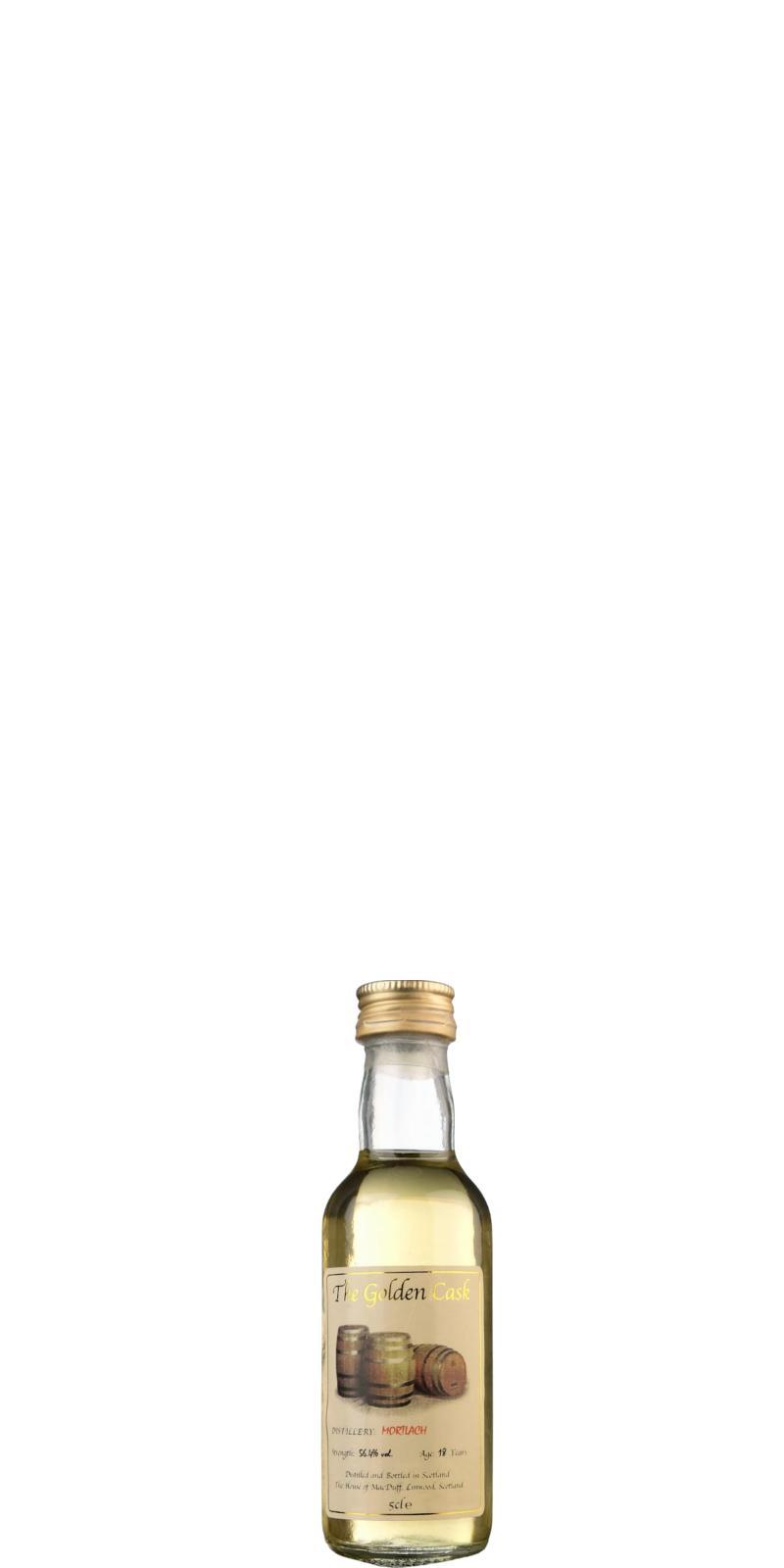 Mortlach 18-year-old HMcD The Golden Cask - Miniature