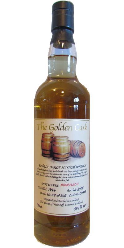 Mortlach 1994 HMcD The Golden Cask