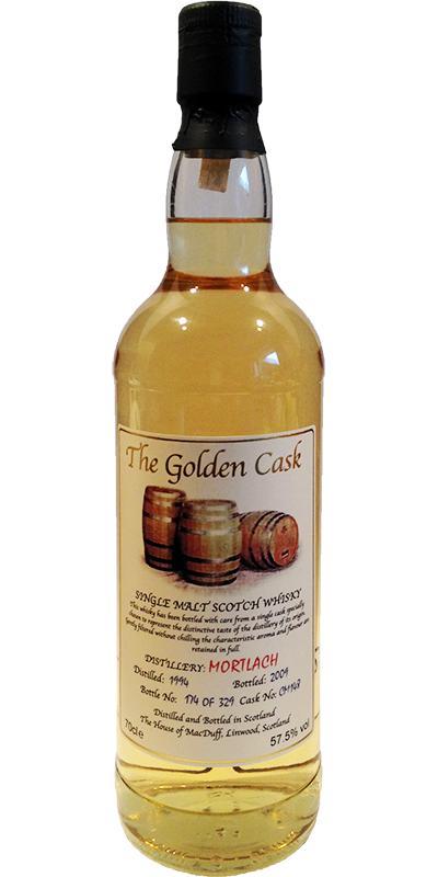 Mortlach 1994 HMcD The Golden Cask