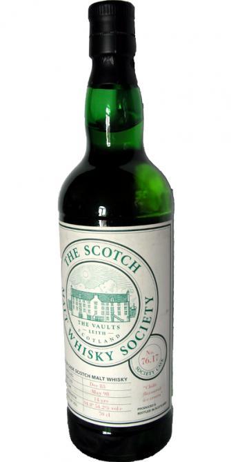 Mortlach 1983 SMWS 76.17 Chilli-flavoured ice cream