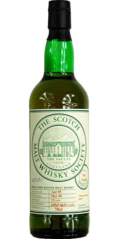 Mortlach 1985 SMWS 76.58 Honey ham and spice