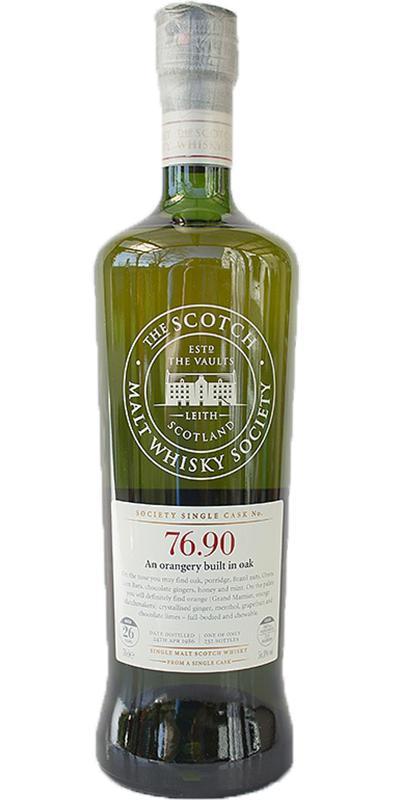 Mortlach 1986 SMWS 76.90 An orangery built in oak
