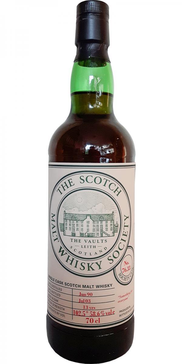 Mortlach 1990 SMWS 76.33 Something for Everyone