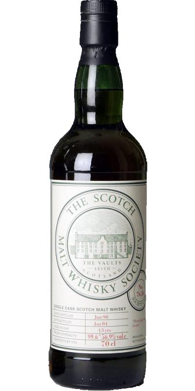 Mortlach 1990 SMWS 76.36 Dried figs stewed in tea