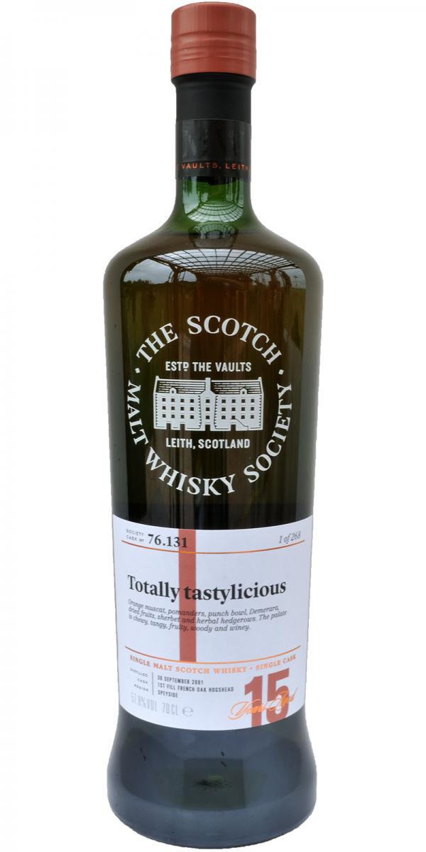 Mortlach 2001 SMWS 76.131 Totally tastylicious
