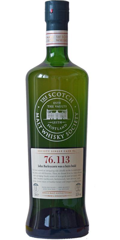 Mortlach 2002 SMWS 76.113 John Barleycorn was a hero bold