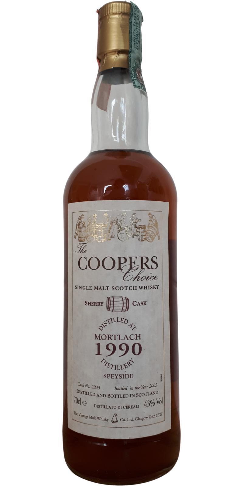Mortlach 1990 VM The Cooper's Choice