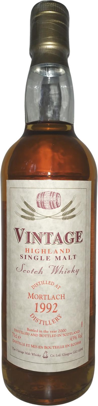 Mortlach 1992 VM Vintage