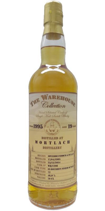 Mortlach 1995 WW8 The Warehouse Collection