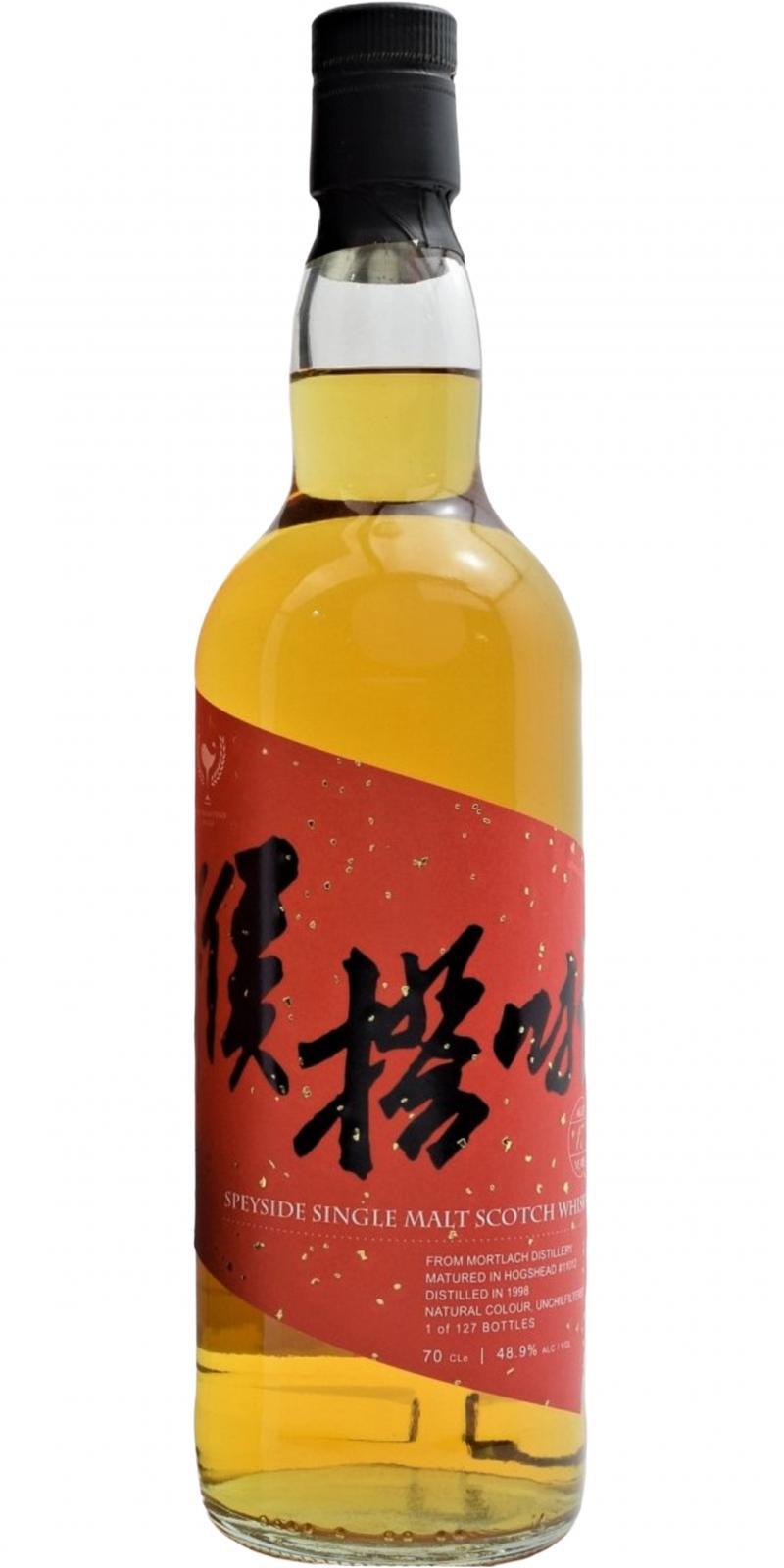 Mortlach 1998 TWf Art of Hand Calligraphy