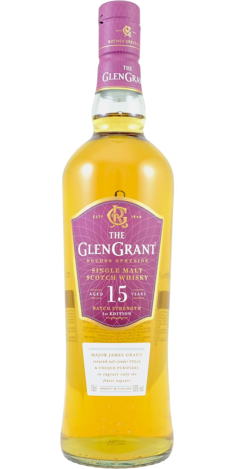 Glen Grant 15-year-old Batch Strength - 1st Edition