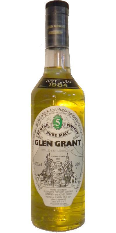 Glen Grant 1984 Seagram Italia Import