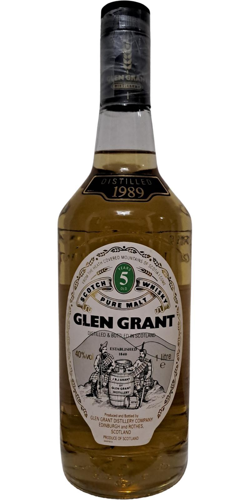 Glen Grant 1989 Pure Malt Scotch Whisky