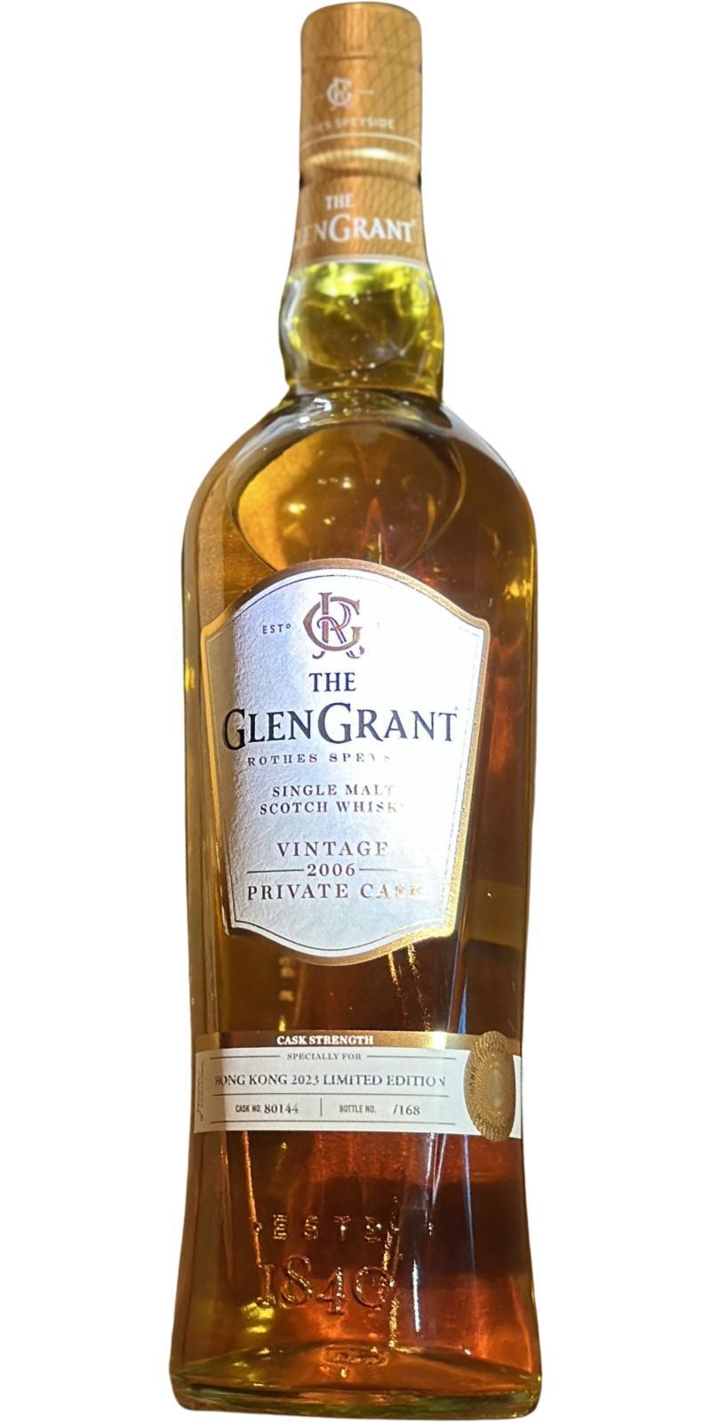 Glen Grant 2006 Private Cask