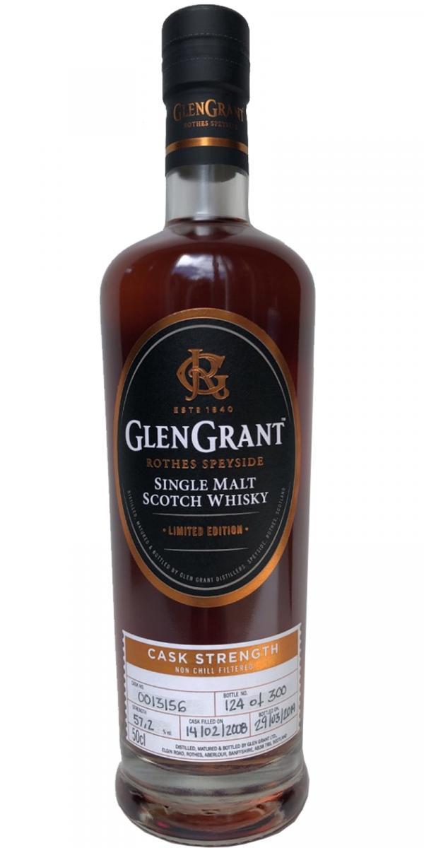 Glen Grant 2008 Cask Strength - Limited Edition