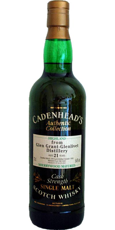 Glen Grant 1974 CA Authentic Collection