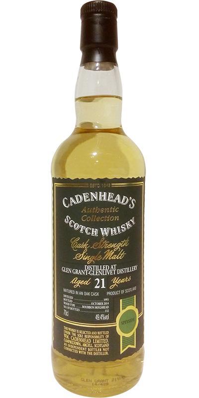 Glen Grant 1993 CA Authentic Collection