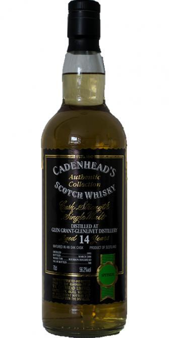 Glen Grant 1993 CA Authentic Collection