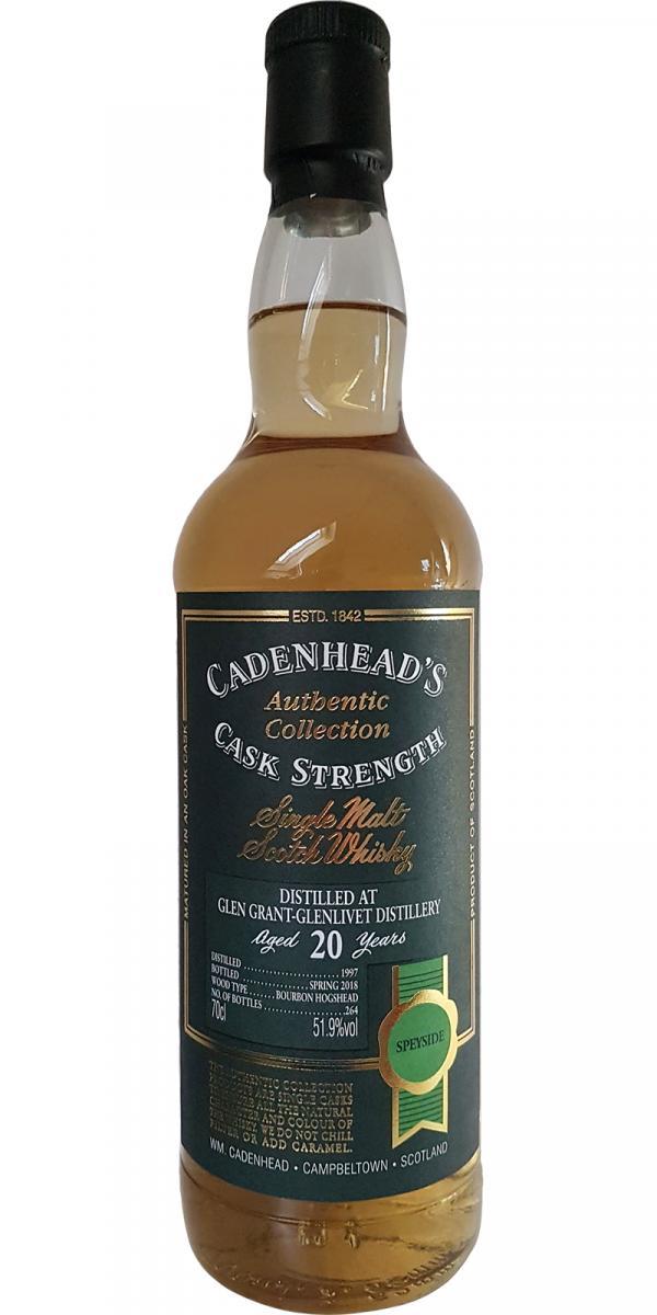 Glen Grant 1997 CA Authentic Collection