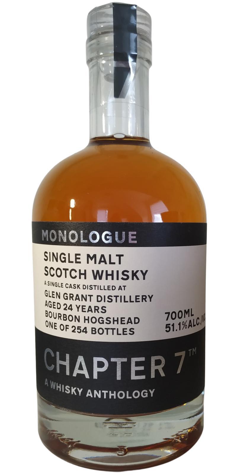 Glen Grant 1998 Ch7 A Whisky Anthology - Monologue