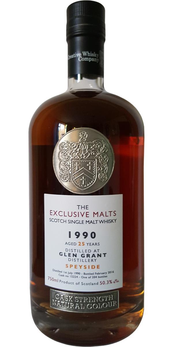 Glen Grant 1990 CWC The Exclusive Malts
