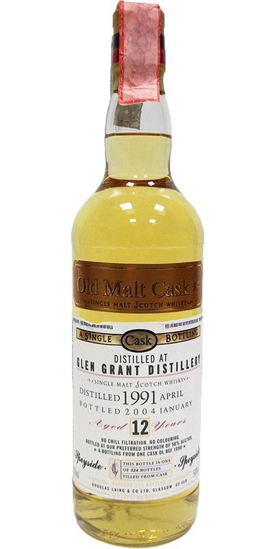 Glen Grant 1991 DL The Old Malt Cask