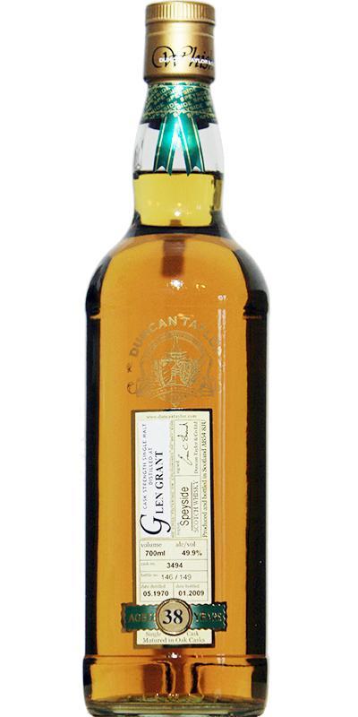 Glen Grant 1970 DT Rare Auld