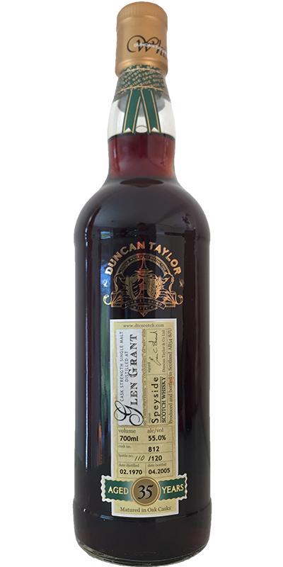 Glen Grant 1970 DT Rare Auld