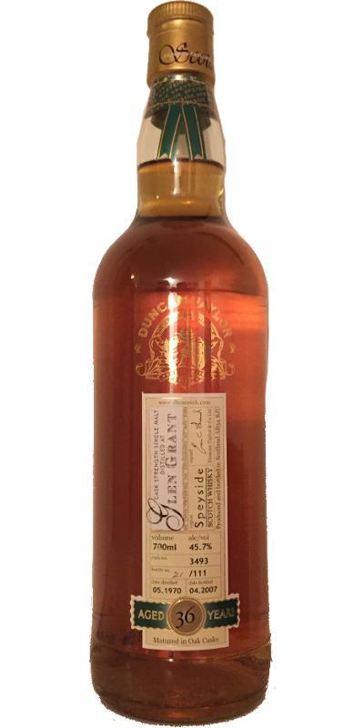 Glen Grant 1970 DT Rare Auld