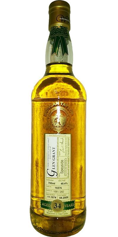 Glen Grant 1974 DT Rare Auld