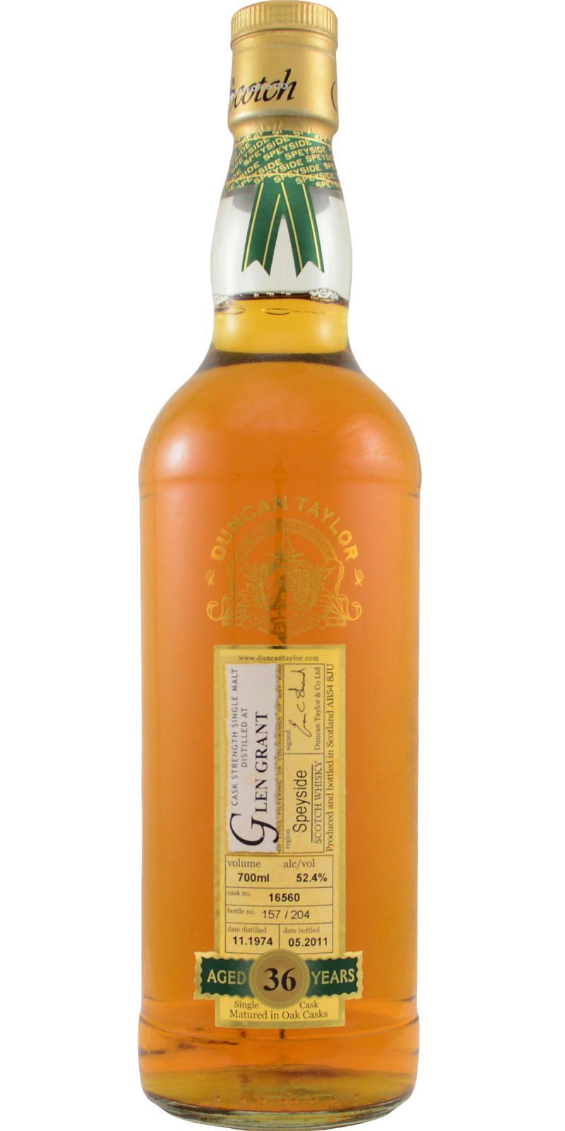 Glen Grant 1974 DT Rare Auld