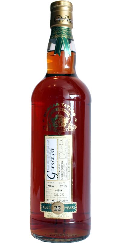 Glen Grant 1987 DT Rare Auld