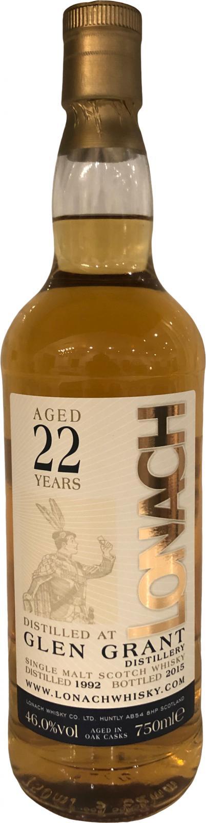 Glen Grant 1992 DT Lonach Collection