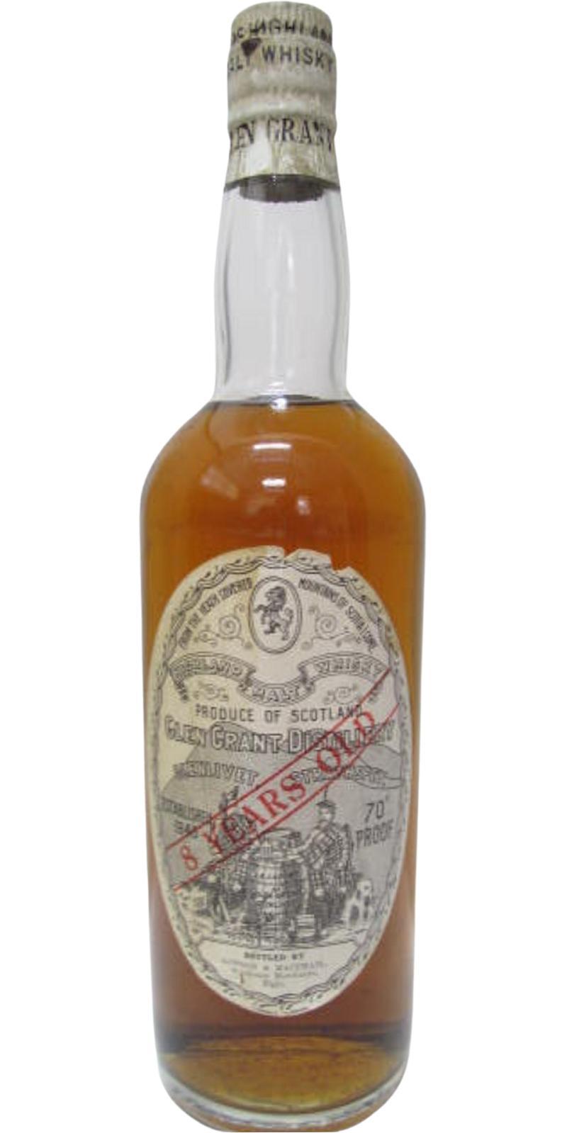 Glen Grant 08-year-old GM Licensed Bottling