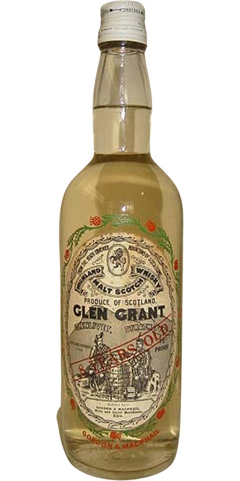 Glen Grant 08-year-old GM Licensed Bottling