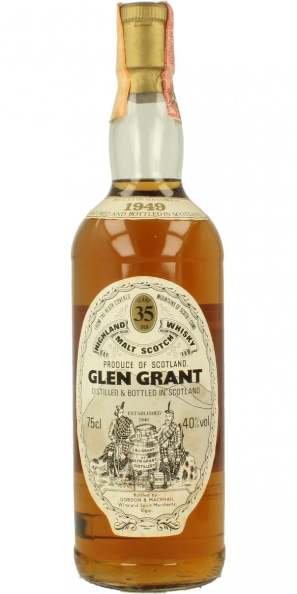 Glen Grant 1949 GM Licensed Bottling