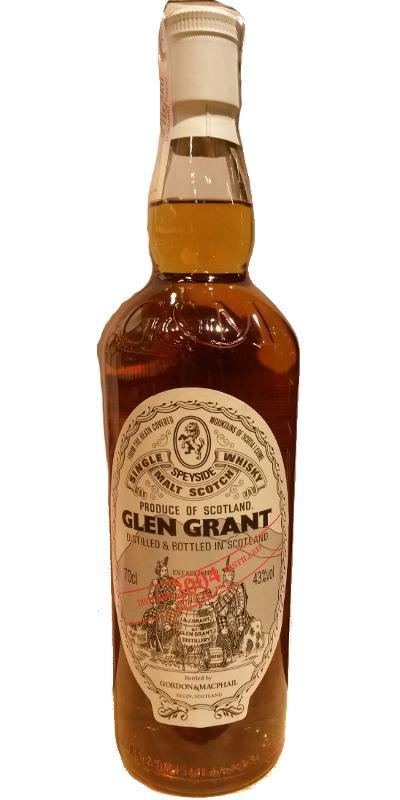 Glen Grant 2004 GM Licensed Bottling