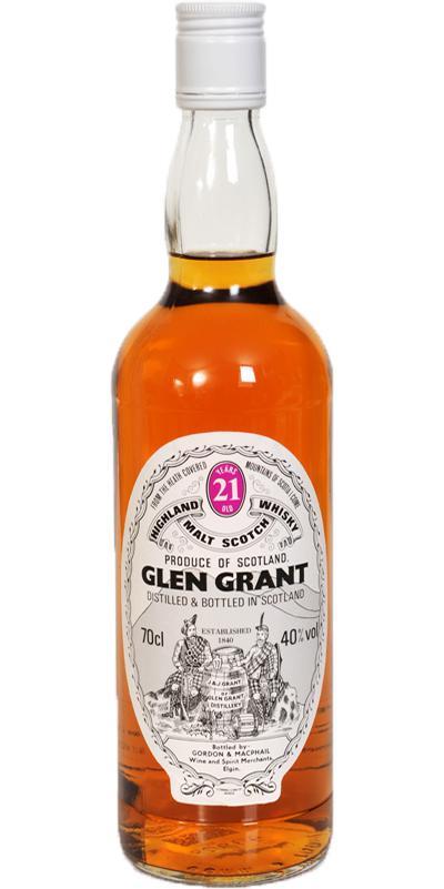 Glen Grant 21-year-old GM Licensed Bottling