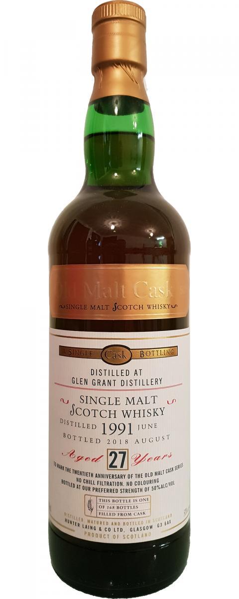 Glen Grant 1991 HL The Old Malt Cask - 20th Anniversary