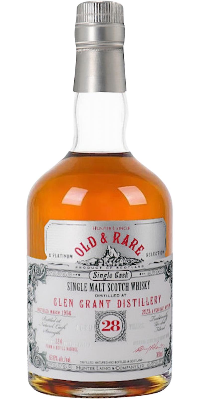 Glen Grant 1994 HL Old & Rare - A Platinum Selection
