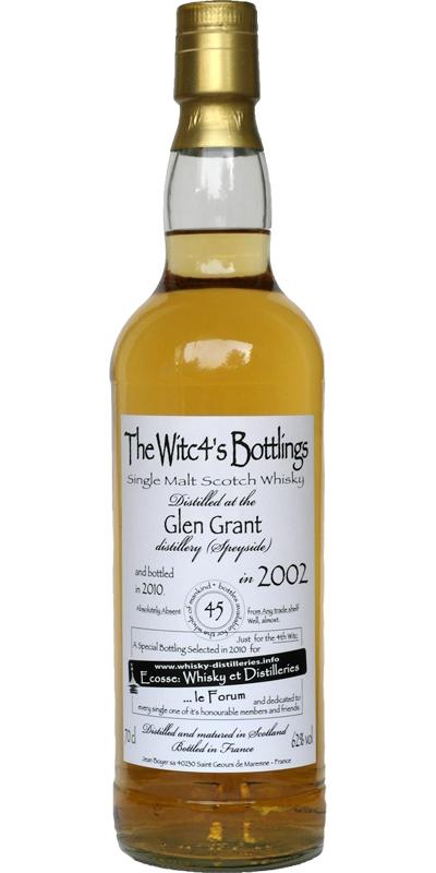 Glen Grant 2002 JB The Witc4's Bottlings