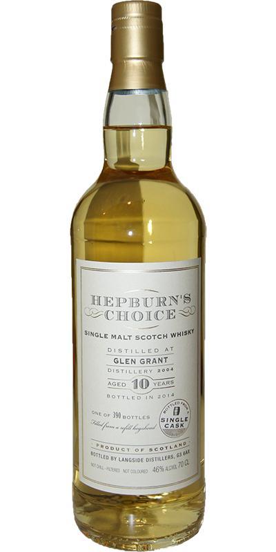 Glen Grant 2004 LsD Hepburn's Choice