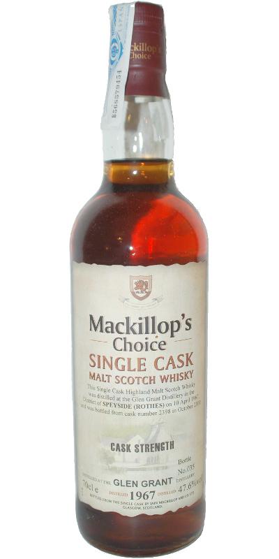 Glen Grant 1967 McC Single Cask