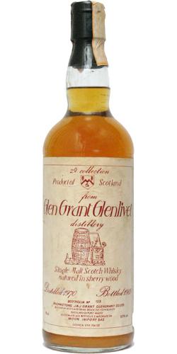 Glen Grant 1970 MI 2nd Collection