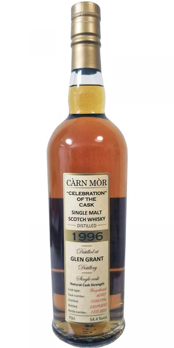 Glen Grant 1996 MMcK Càrn Mòr Celebration of the Cask
