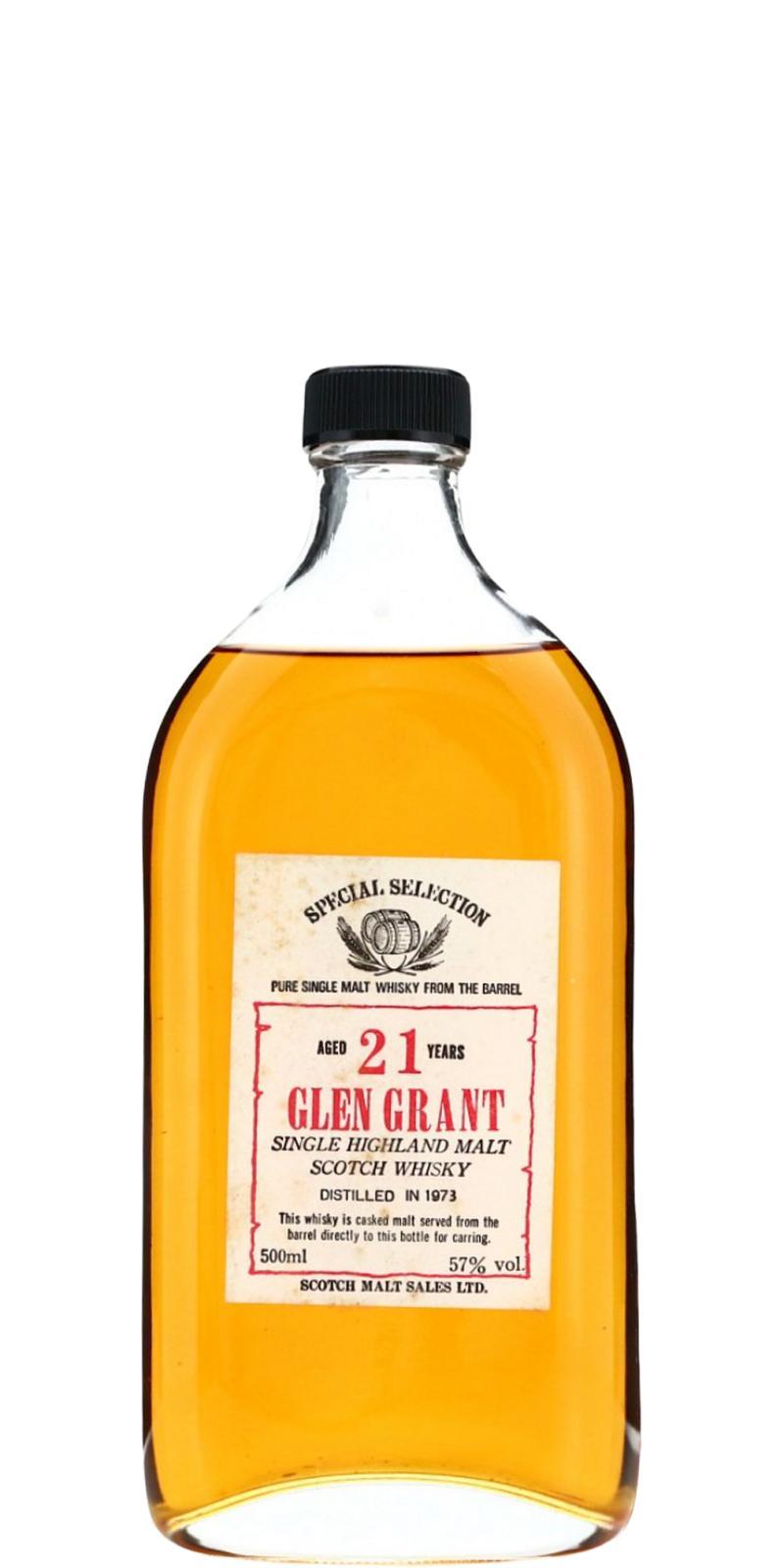 Glen Grant 1973 ScMS Special Selection
