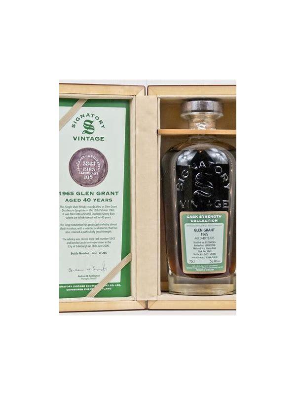 Glen Grant 1965 SV Millennium 2000