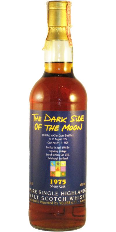 Glen Grant 1975 SV The Dark Side of The Moon