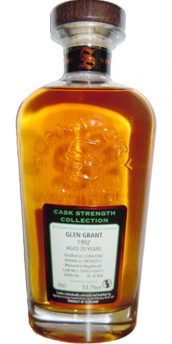 Glen Grant 1992 SV Cask Strength Collection