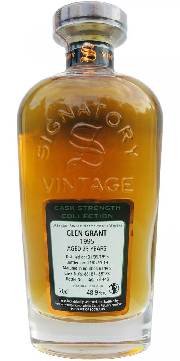 Glen Grant 1995 SV Cask Strength Collection
